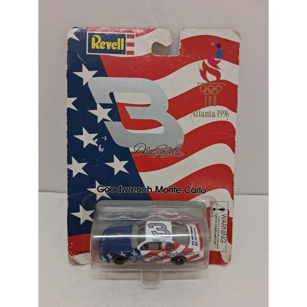 Revell Dale Earnhardt 3 GW Monte Carlo Atlanta 1996 Olympics Diecast 1/64